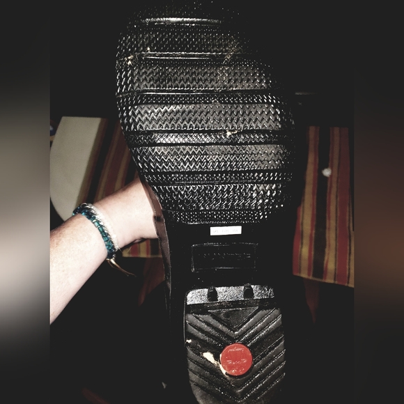 Hunter- tall black boots size 8 - Picture 3 of 3